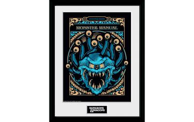 D&D Framed Print - Monster Manual