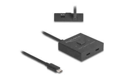 Delock USB 10Gbps Type-C Switch 2 auf 1