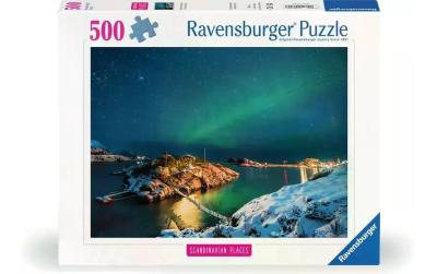 Puzzle Nordlichter in Tromsø, Norwegen