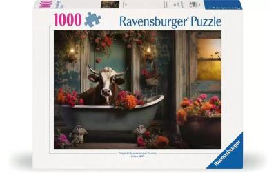 Puzzle The cow in the bathtub