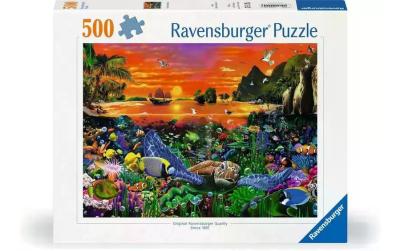 Puzzle Schildkröte im Riff