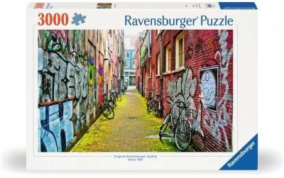Puzzle Street Art in Amsterdam