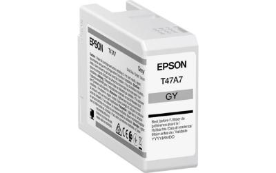 Tinte Epson C13T47A700, grau 50ml