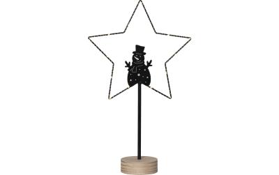 Star Trading Dekorativer Schneemann GLIMTA