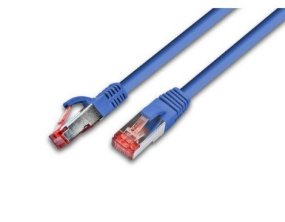 Wirewin Patchkabel: S/FTP, 1m, blau