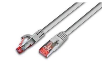 Wirewin Patchkabel: S/FTP, 15m, grau