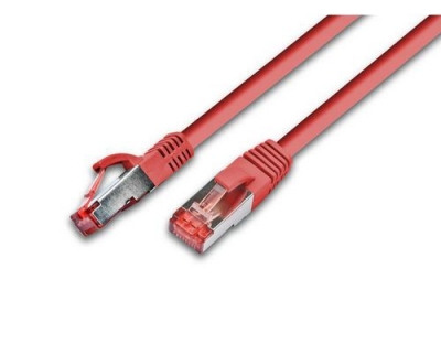 Wirewin Patchkabel: S/FTP, 15m, rot