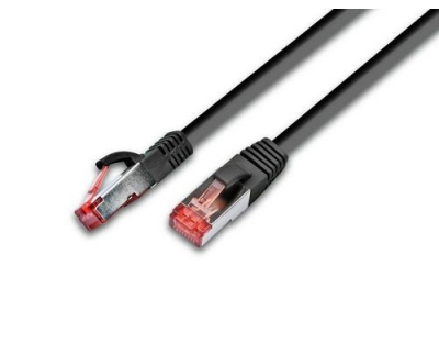 Wirewin Patchkabel: S/FTP, 2m, schwarz