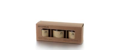 balthasar Duftkerzenset Retro, 3, Sojawachs