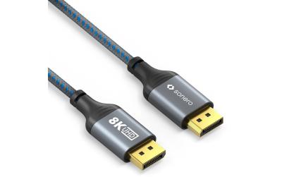 Sonero 8K Displayport 1.4 Kabel, 2.0m