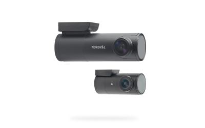 NORDVAL 4K Dual-Dashcam mit Wi-Fi und GPS