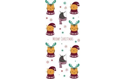 Paper + Design Taschentücher Meowy Xmas