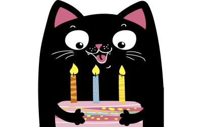 Paper + Design Servietten Party Cat