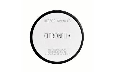 Herzog Duftkerze Travelcandle Citronella