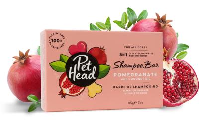 Pet Head Festes Shampoo Granatapfel