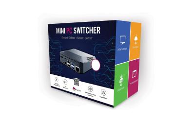 HutoPi Raspberry MiniPC Switcher, 4GB Set