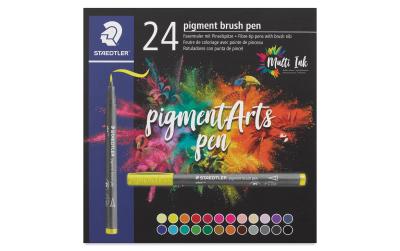 STAEDTLER Pigment Brush Pen 24er Schachtel