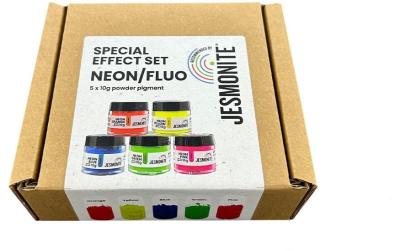Jesmonite Pigment Neon Pulver Set