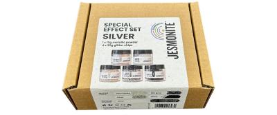 Jesmonite Set Special Effekts Silber