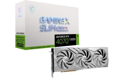 MSI RTX4070 Ti Super Gaming X Slim White 16