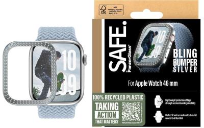 SAFE. Displayschutz Bling Bumper Silver