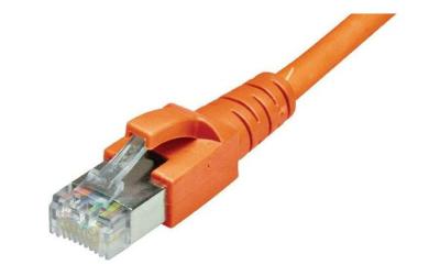 Dätwyler Patchkabel: S/FTP, 0.2m, orange