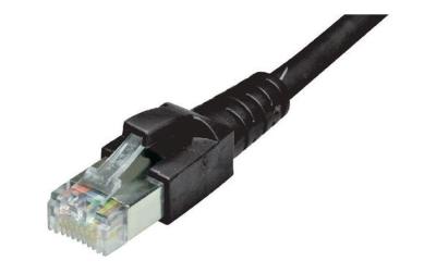 Dätwyler Patchkabel: S/FTP, 0.2m, schwarz