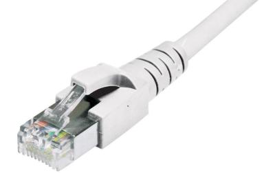 Dätwyler Patchkabel: S/FTP, 0.2m, weiss