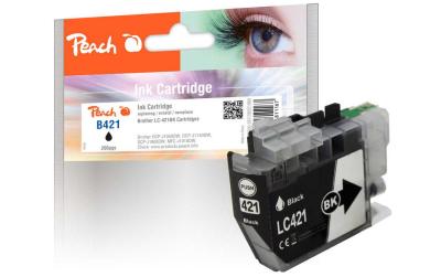 Peach Tinte Brother LC-421 Black