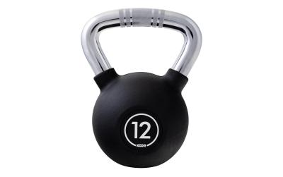 KOOR Kettlebell 12 kg schwarz