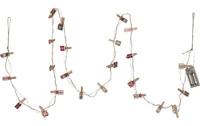 Star Trading Lichterkette Clippy Advent
