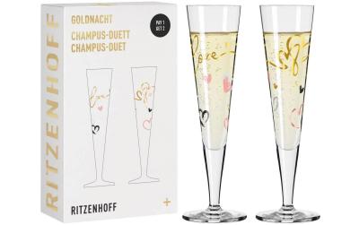 Ritzenhoff Champagnerglas Goldnacht F23