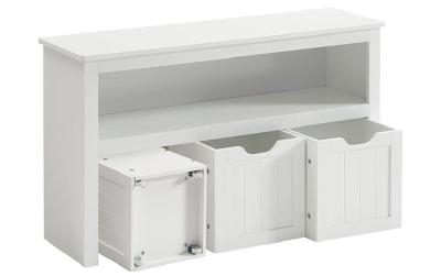 Vasagle Schrank Landhausstil, Weiss