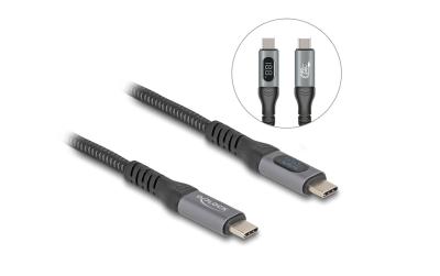 Delock USB 40 Gbps Daten&Ladekabel 1m