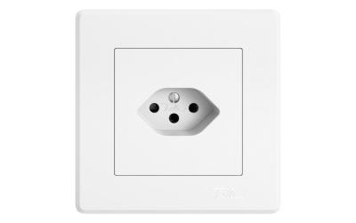 Feller EDIZIOliv Steckdose 1XT13, UP, weiss