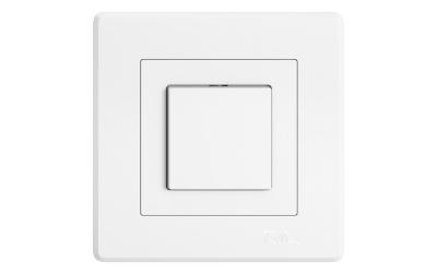 Feller EDIZIOliv Taster S-O, UP, weiss