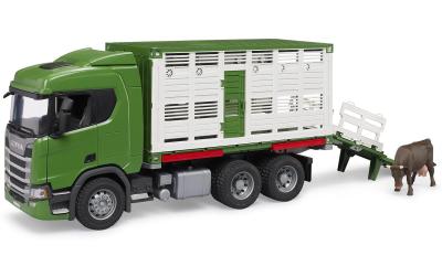 Bruder Scania Super 560R Tiertransport-LKW