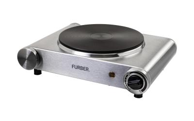FURBER Kochplatte Einzeln Edelstahl