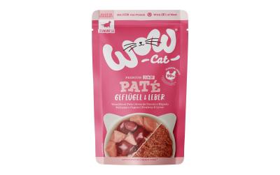 WOW CAT JUNIOR Geflügel&Leber 125g