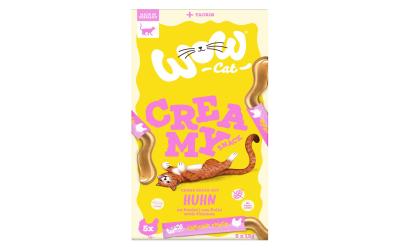 WOW CAT Creamies mit Huhn 5x15g