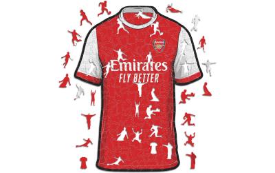 Holz-Puzzle Arsenal FC - Trikot
