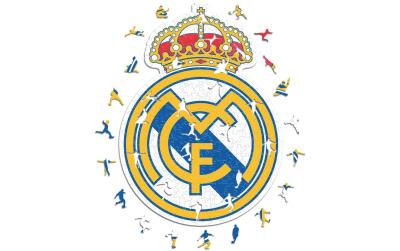 Holz-Puzzle Real Madrid CF - Logo