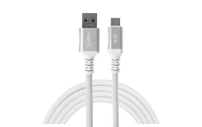 onit USB-Kabel A-C weiss 2m