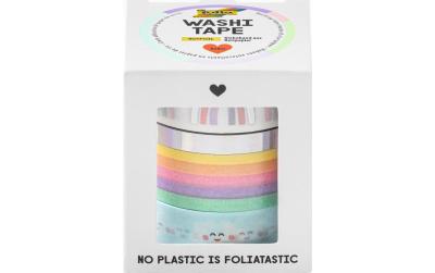 Folia Washi Tape Hotfoil Rainbow Cloud