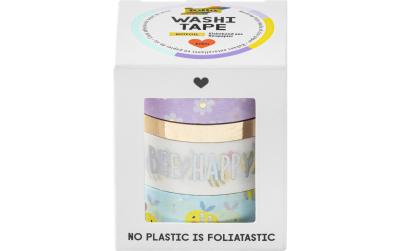 Folia Washi Tape Hotfoil Rainbow Cloud