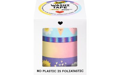 Folia Washi Tape Hotfoil Rainbow Cloud