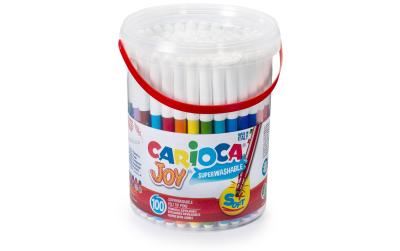 Carioca Fasermaler Joy Eimer 100St