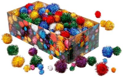 Creativ Company Glitzer-Pompons
