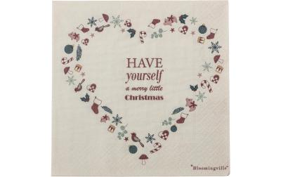 Bloomingville Paia Serviette Rot