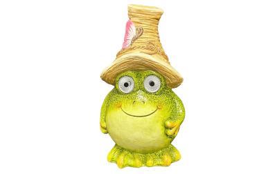 Dameco LED Solar Figur Frosch gross grün